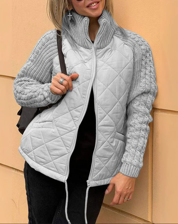 Street-Wave Luxurious Quilted Jacket for Women Warmth and Style With Premium Insulation