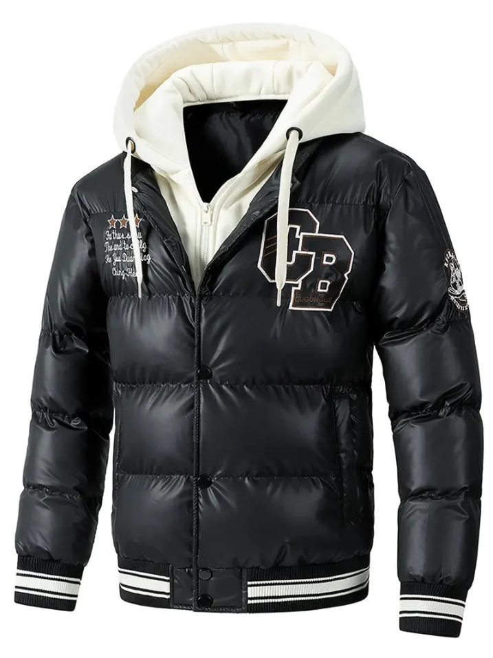 Streetwave Hooded Puffer Jacket For Cold Weather Warmth And Weatherproof Protection