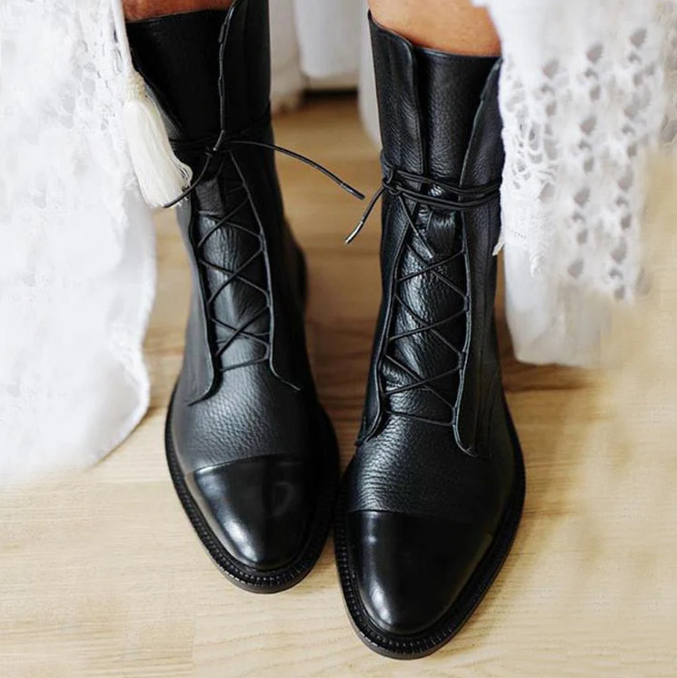 Street-Wave Memory Foam Comfort Boots For Women With All Day Support And Cozy Fit