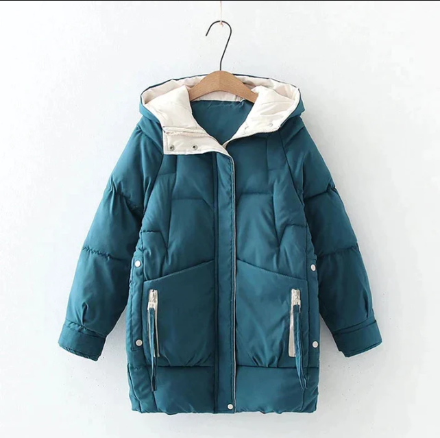 Street-Wave Hooded Parka Karoda Weatherproof Warm Winter Coat For Unisex City Wear