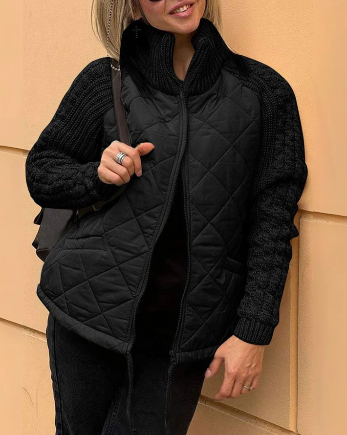 Street-Wave Luxurious Quilted Jacket for Women Warmth and Style With Premium Insulation