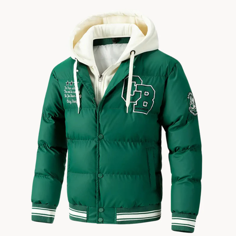 Streetwave Hooded Puffer Jacket For Cold Weather Warmth And Weatherproof Protection
