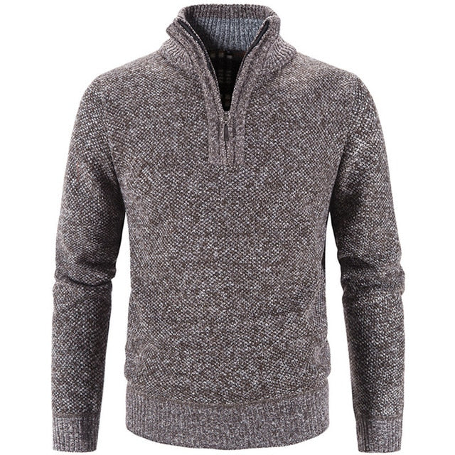 Street-Wave Men's Vest Warm Knit Half Zip for Modern Stylish Looks All Day Comfort
