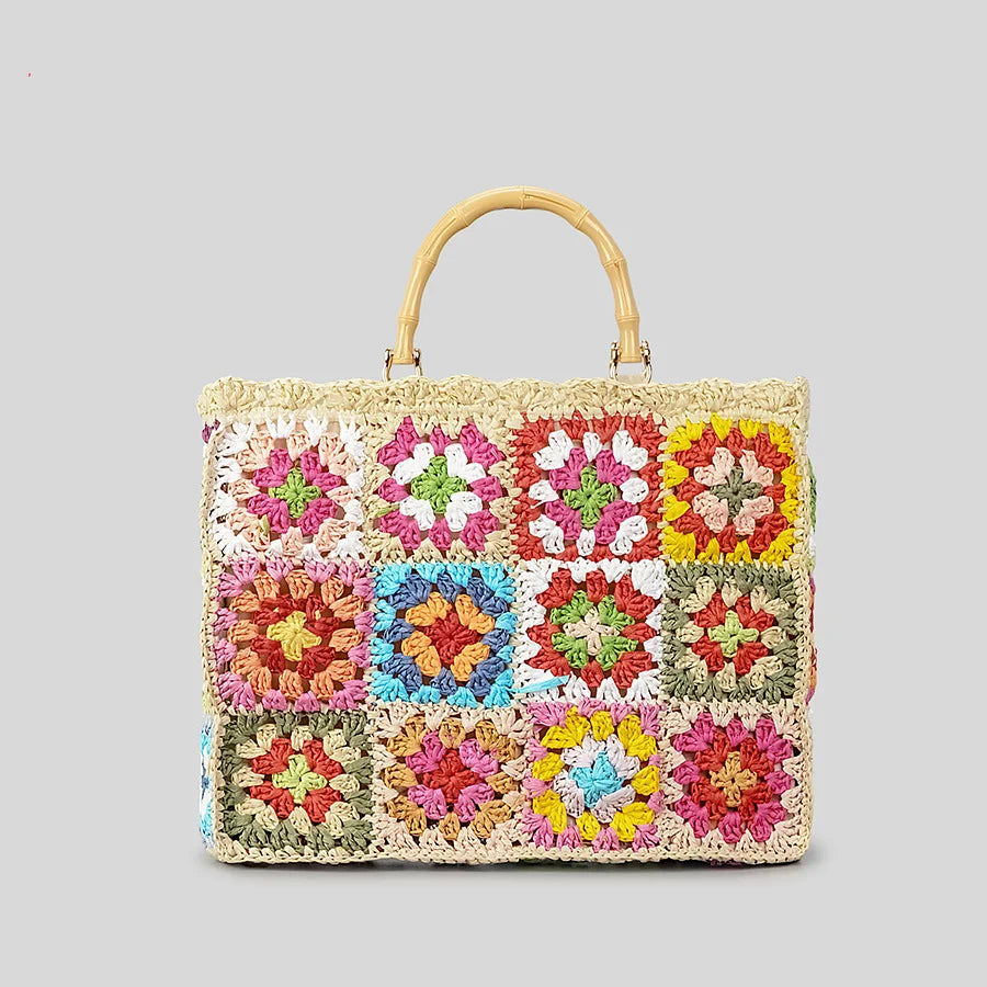 Street-Wave Boho Mini Tote - Eco Conscious Recycled Materials For Rustic Yet Refined Style