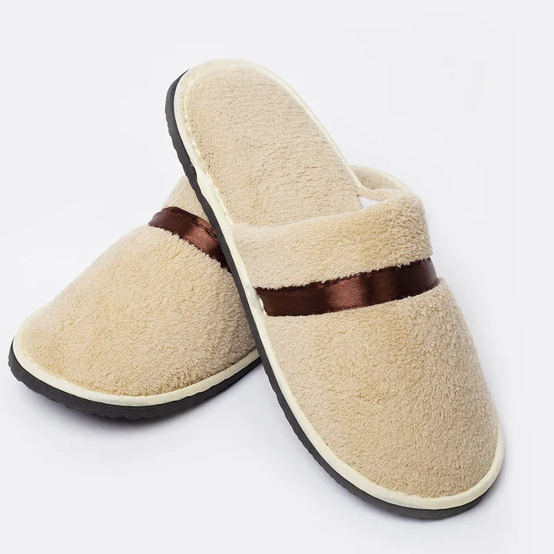 Lyrenna Plush Slippers By Street-Wave Warm Fleece-Lined Indoor Shoes For Men And Women Cozy Winter Comfort