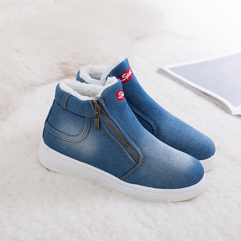 Street-wave Ankle Boots For Trendy Women All Day Comfort With Non Slip Sole And Round Toe