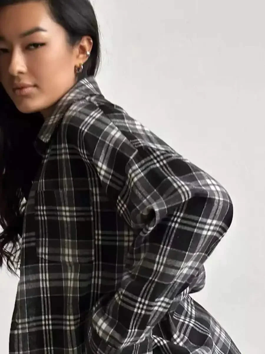 Street-wave Classic Plaid Flannel Shirt Cotton Soft Comfort Timeless Everyday Essential for Men and Women