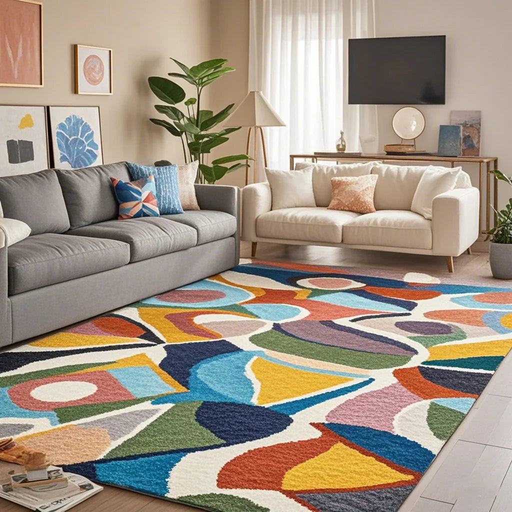 Dopamine Velvet Rug Dirt Resistant Washable Eprolo For Home