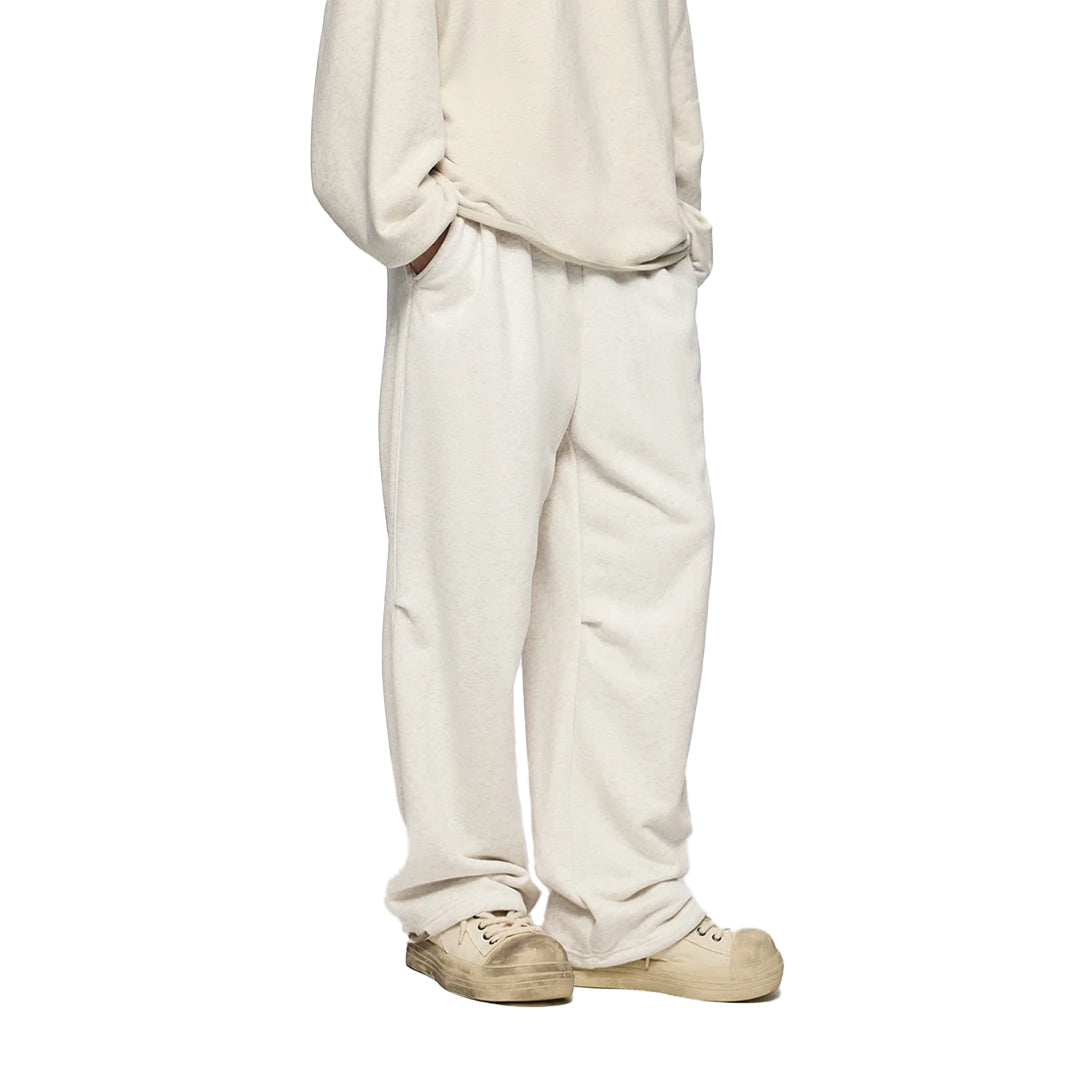 Street-Wave Relaxed Loose Cotton Sweatpant - Premium Heavyweight Cotton With Refined Drawstring Detail