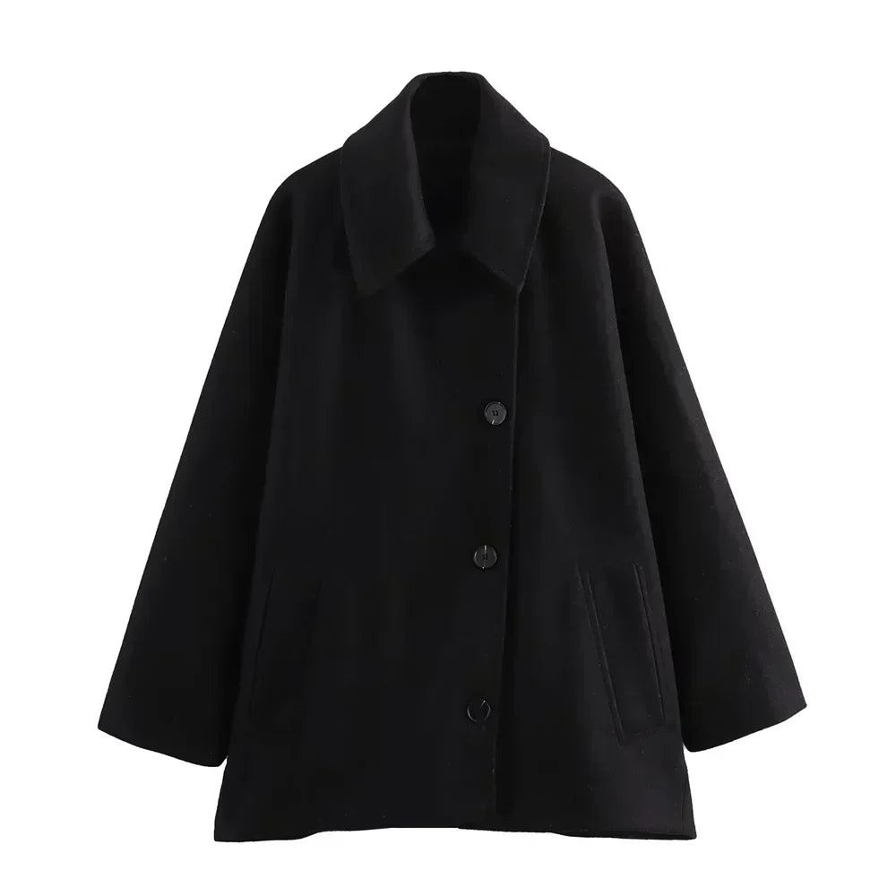 Streetwave Women Winter Coat With Cozy Lining Oversized Warmth And Modern Everyday Fit