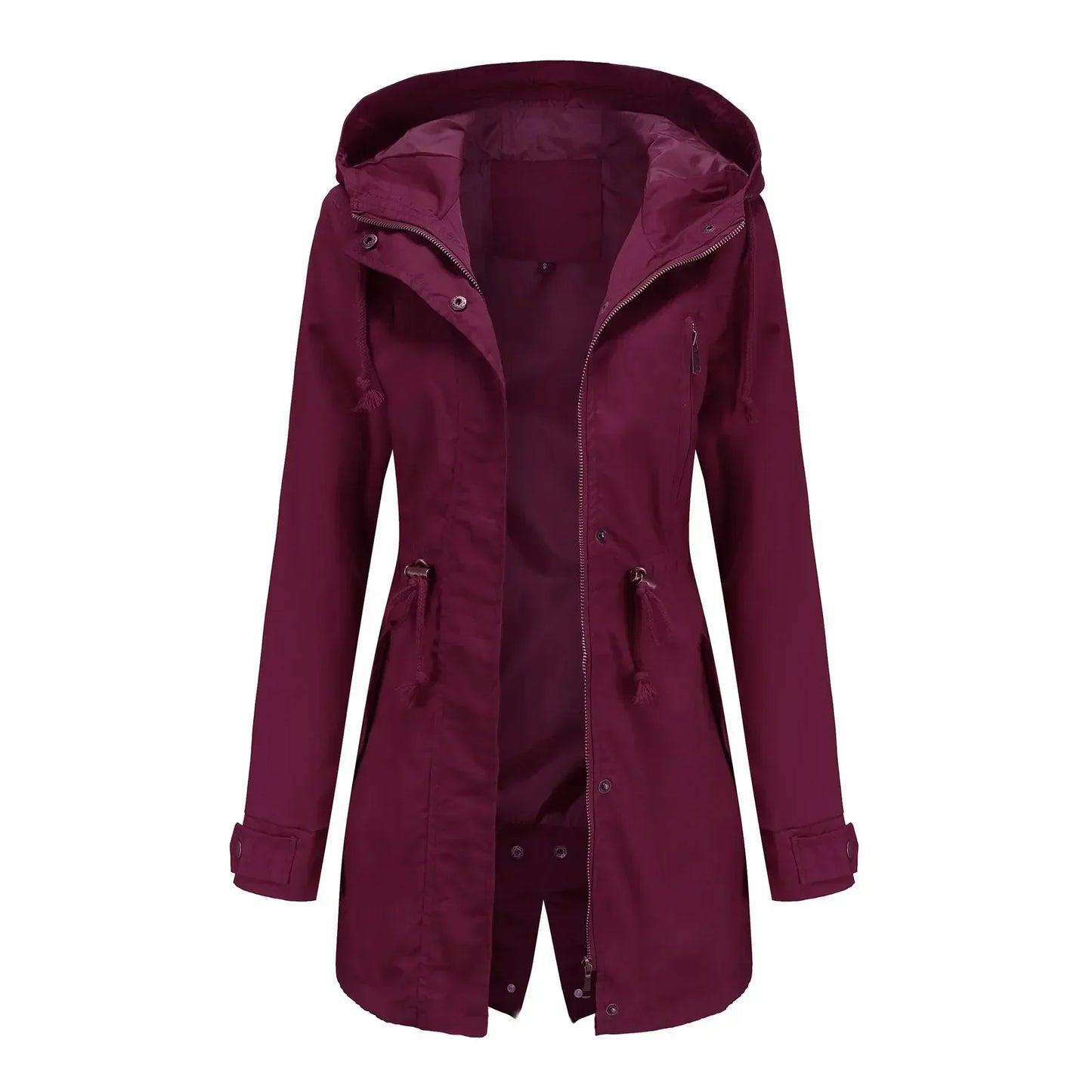 Street-wave Womens Parka Insulated Winter Coat With Hood For Women Cozy Warmth And Windproof