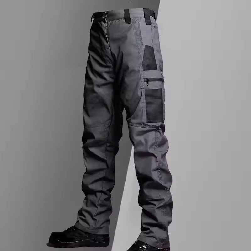 Men's Tactical Waterproof Combat Training Suit Outdoor Multi-Pocket Wear-Resistant Set by Street-Wave