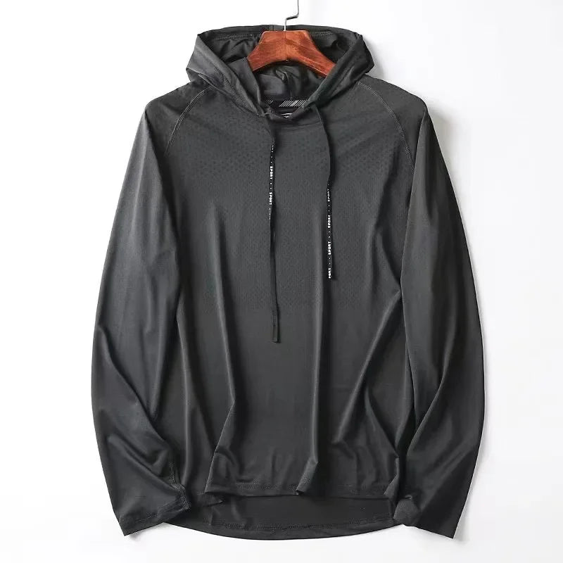 Street-Wave Origin Performance Hoodie For Men Breathable Moisture Wicking Athletic Casual Wear