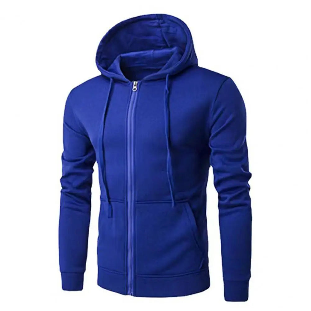 Keith Mens Classic Zip Up Hoodie Street Wave Everyday Warmth Urban Style
