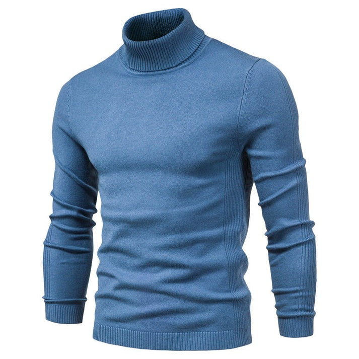 Turtleneck Wool Blend Sweater Streetwave For Men Stylish Comfort Everyday Versatility