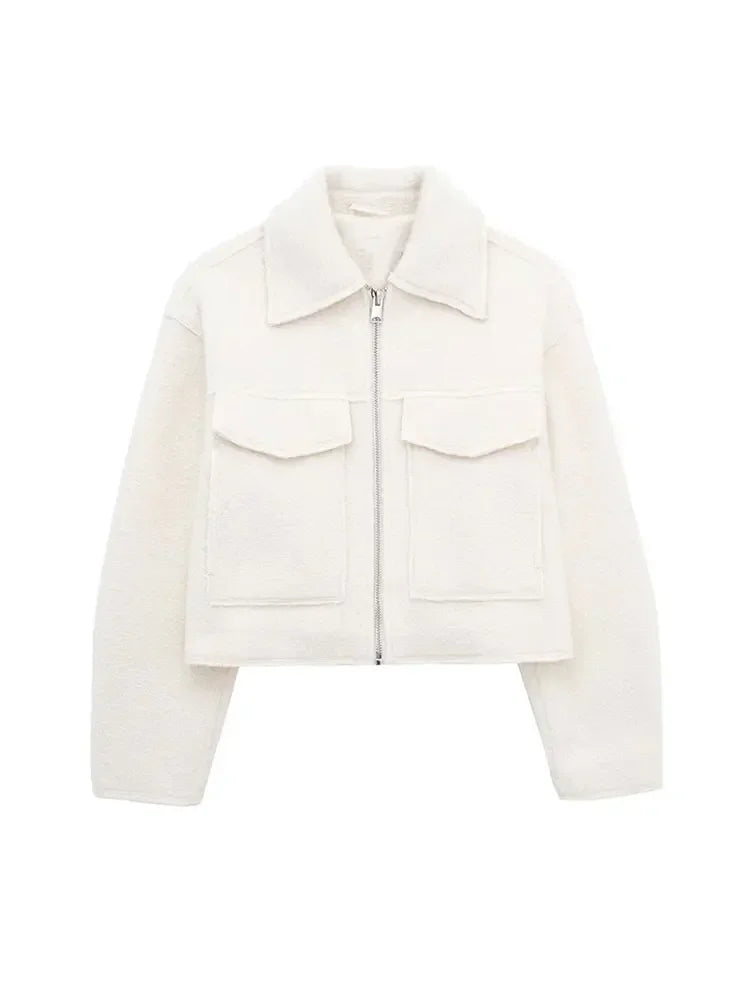Streetwave Cropped Bomber Jacket For Women With Bold Design And Durable Fabric And All Day Comfort