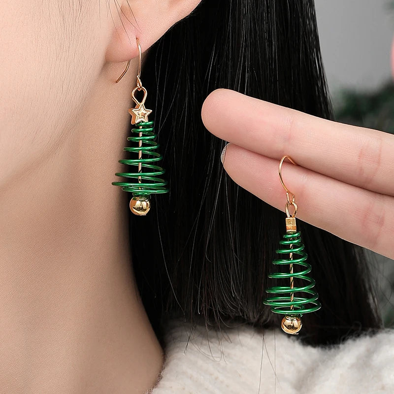 Christmas Tree Earrings - Street-Wave