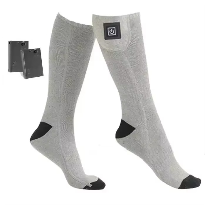 Street-Wave Rechargeable Heated Winter Socks For Outdoor Sports And Cold Weather Comfort All Day