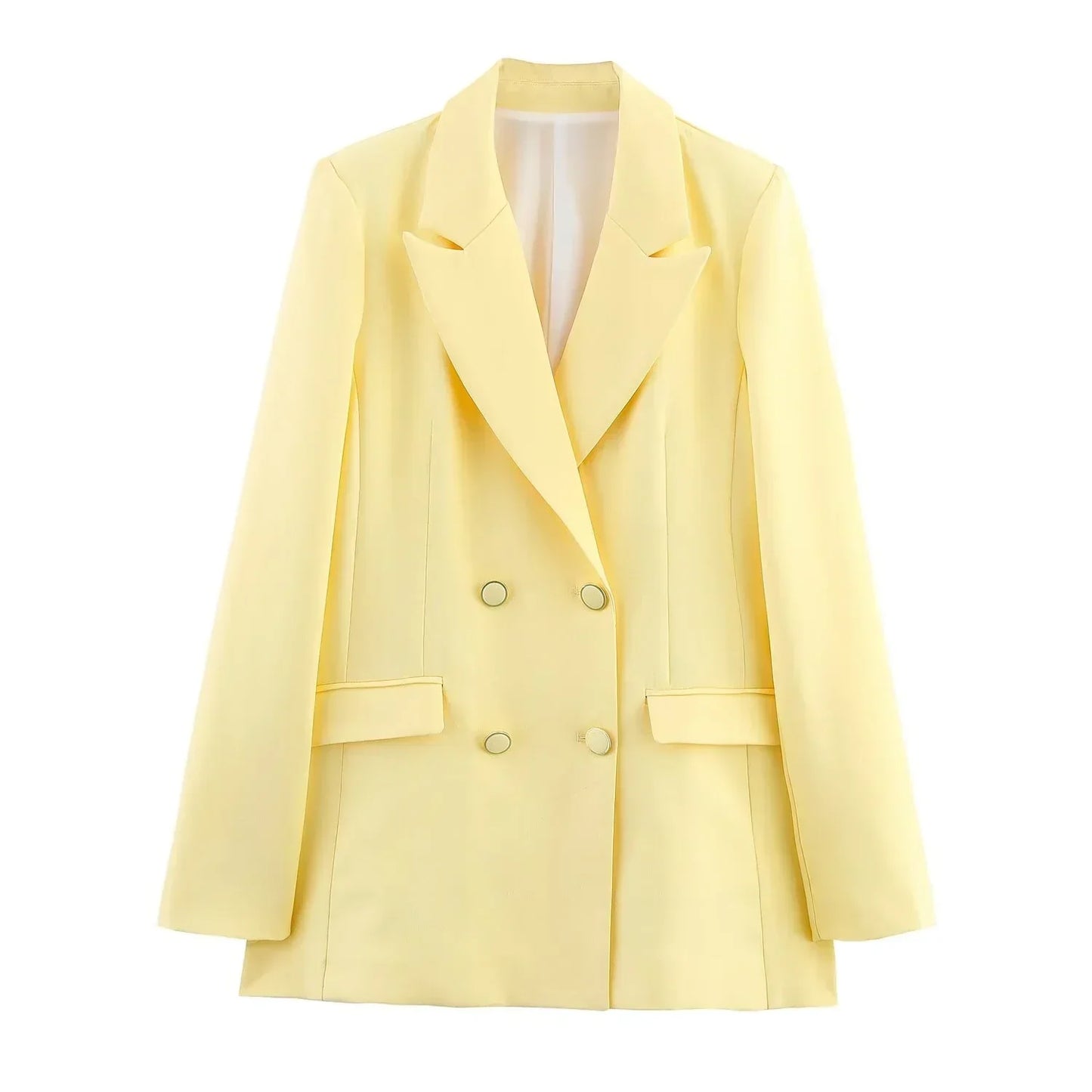 Street Wave Kimberly Chic Formal Suit Set With Tailored Long Blazer For Women