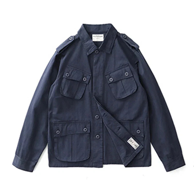 Street-Wave Premium Commando M43 Vintage Field Jacket for Men Military Style Utility Coat