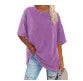 Street-Wave Sheila Oversized Cotton T Shirt For Women Breathable Comfort