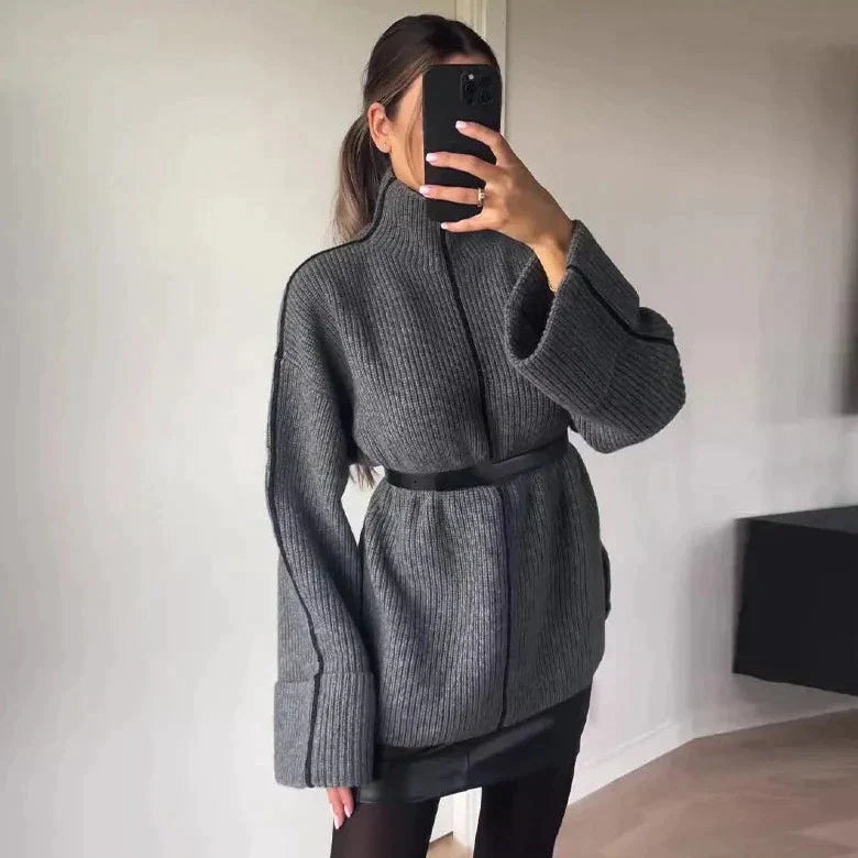 Streetwave Soft Turtleneck Sweater For Women Cozy Warmth Chic Winter Knit Top Everyday Style