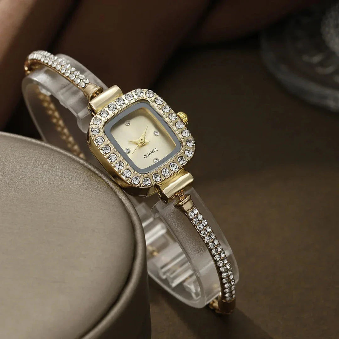 Waylynn Crystal Bracelet Watch For Women With Luxurious Crystal Accents
