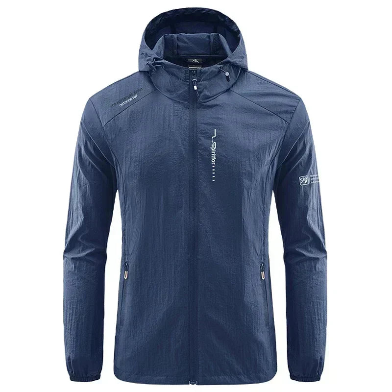 Street-Wave Windproof Waterproof Jacket for Outdoor Enthusiasts Hooded All Weather Comfort