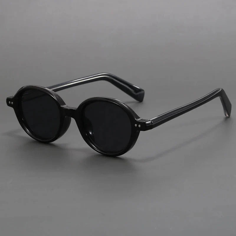 Street-Wave Carter Vintage Inspired Round Sunglasses Polarized UV Lenses Lightweight TR90 Frame