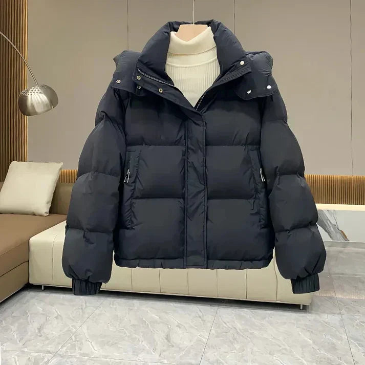 Street Wave Christine Puffer Coat For Women Classic Design Warm Cozy Comfort Easy Care