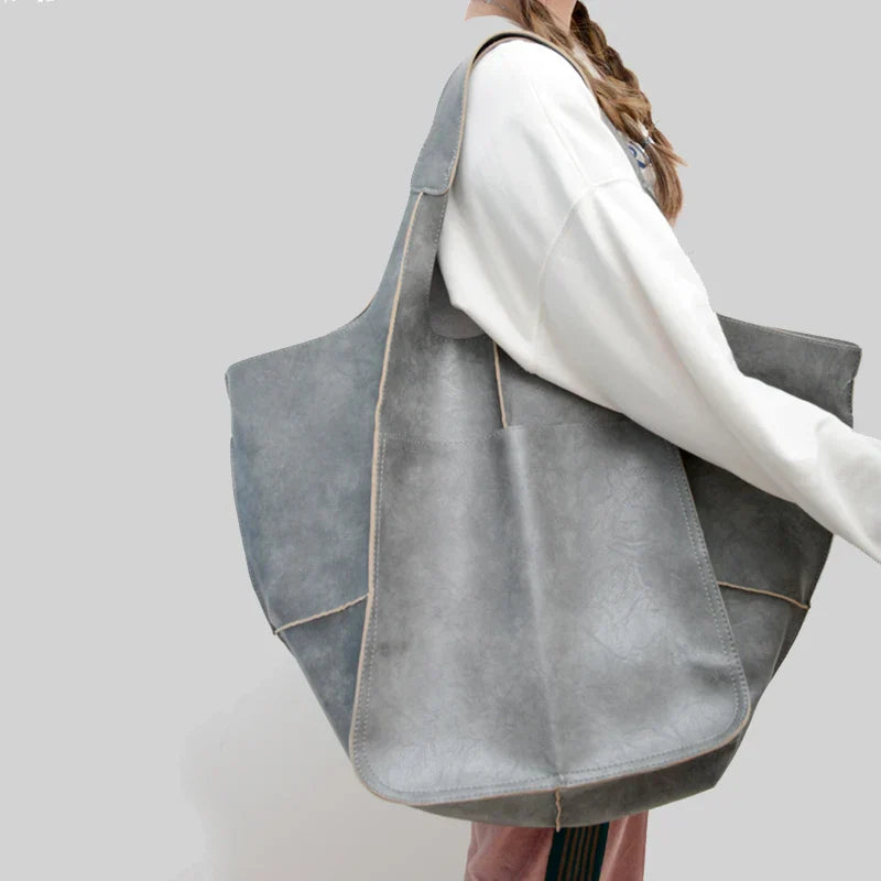Street-Wave Arlo Rove Carryall Tote Bag - Supremely Spacious Leather Tote With Deep Side Pockets