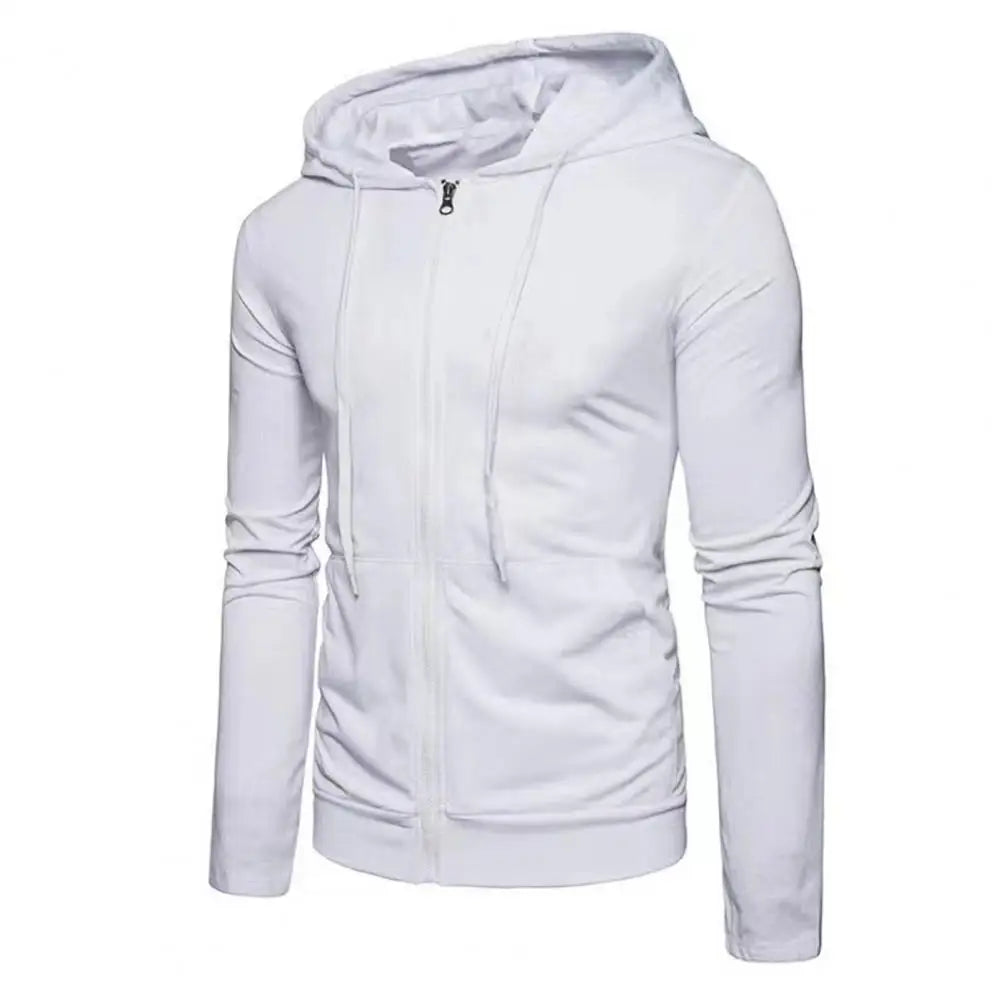 Keith Mens Classic Zip Up Hoodie Street Wave Everyday Warmth Urban Style