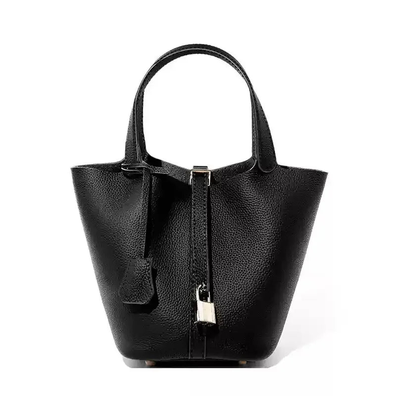 Street-Wave Leather Tote Bag Timeless Structured For Professionals