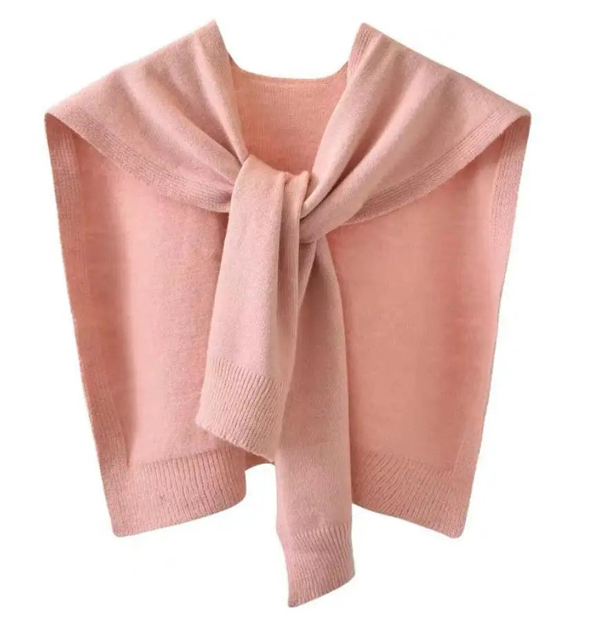 Street-Wave Knitted Scarf Wrap For Women Effortless Warmth And Refined Texture