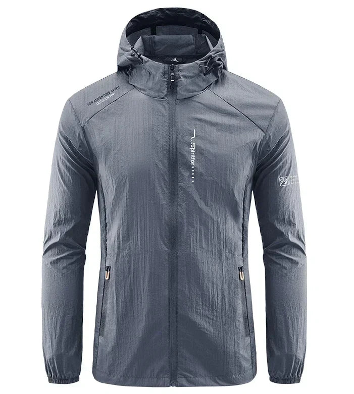 Street-Wave Windproof Waterproof Jacket for Outdoor Enthusiasts Hooded All Weather Comfort