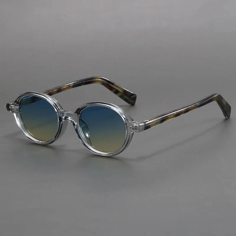 Street-Wave Carter Vintage Inspired Round Sunglasses Polarized UV Lenses Lightweight TR90 Frame