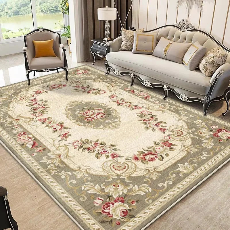 European Style Luxury Living Room Rug Eprolo Non-Slip