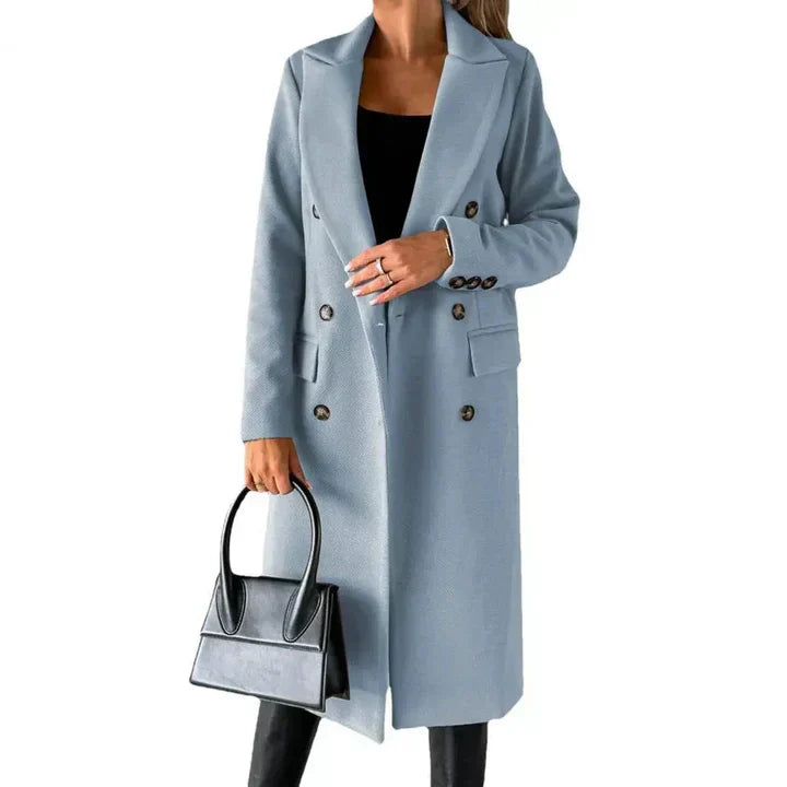 Street-Wave Women's Winter Coat With Lapel Collar Warmth And Chic Fashion Edge For Everyday Style
