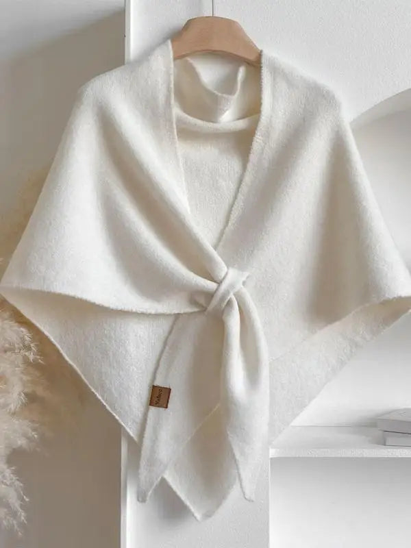 Isabella Soft Winter Knit Shawl Street Wave For Women Effortless Chic