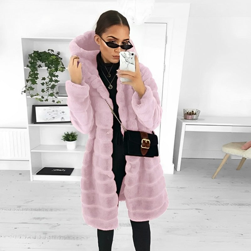 Street-Wave Womens Faux Fur Coat Annabelle Ultra Warm Luxury Winter Outerwear For Women