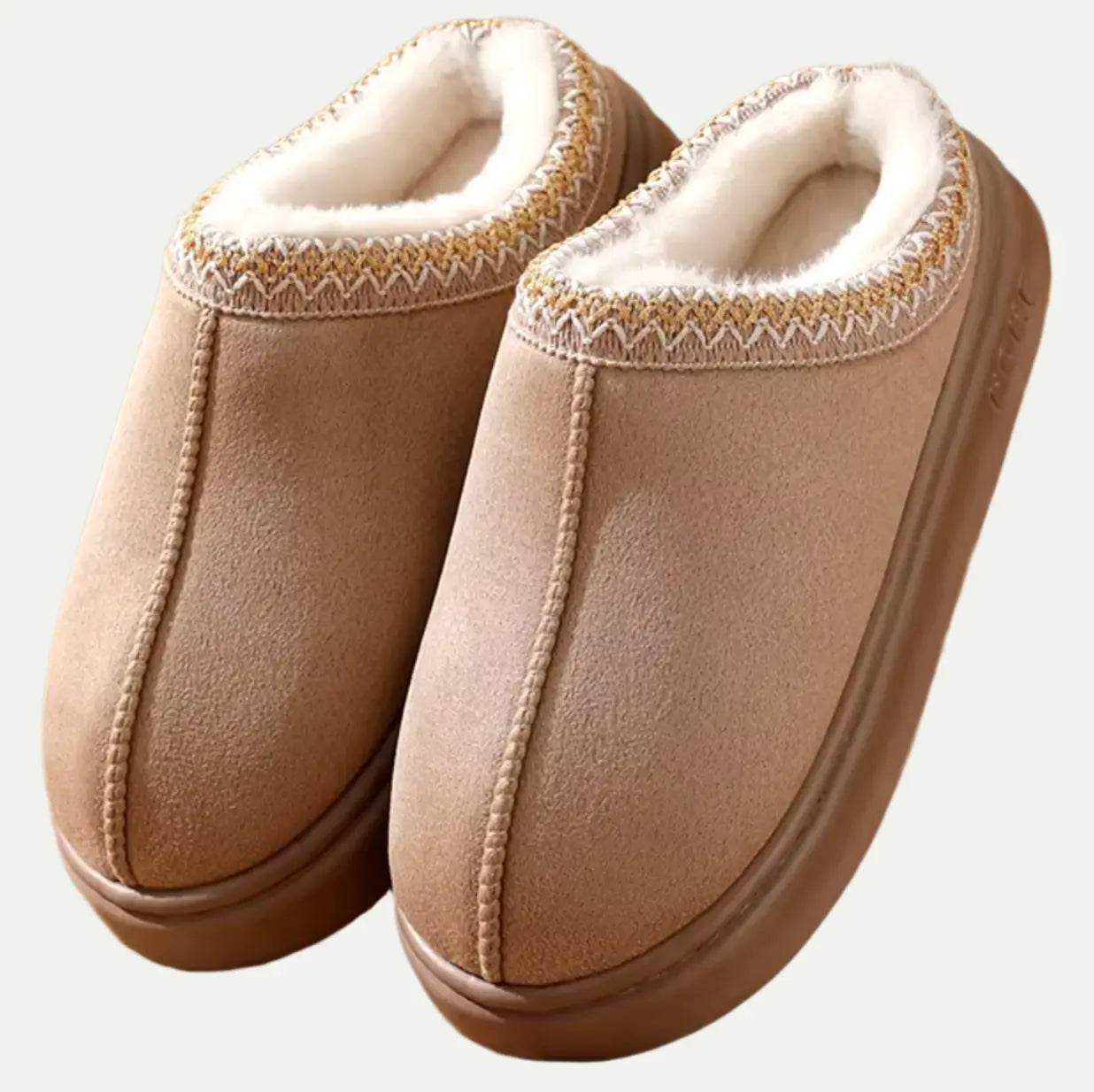 Street-Wave Women Sheepskin Slippers Cozy Comfort Indoor Footwear