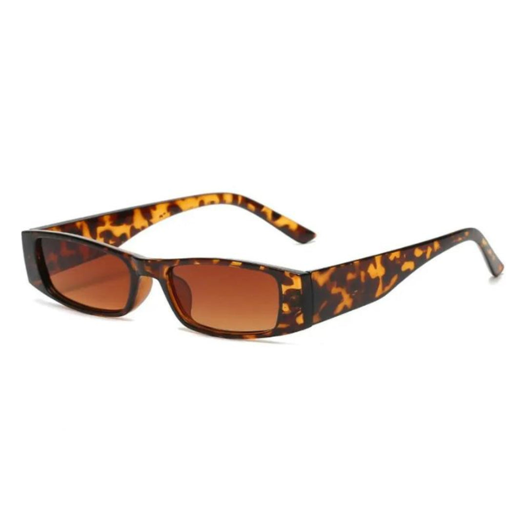 Waylynn Sienna Luxe Rectangle Sunglasses For Women UV400 Protection