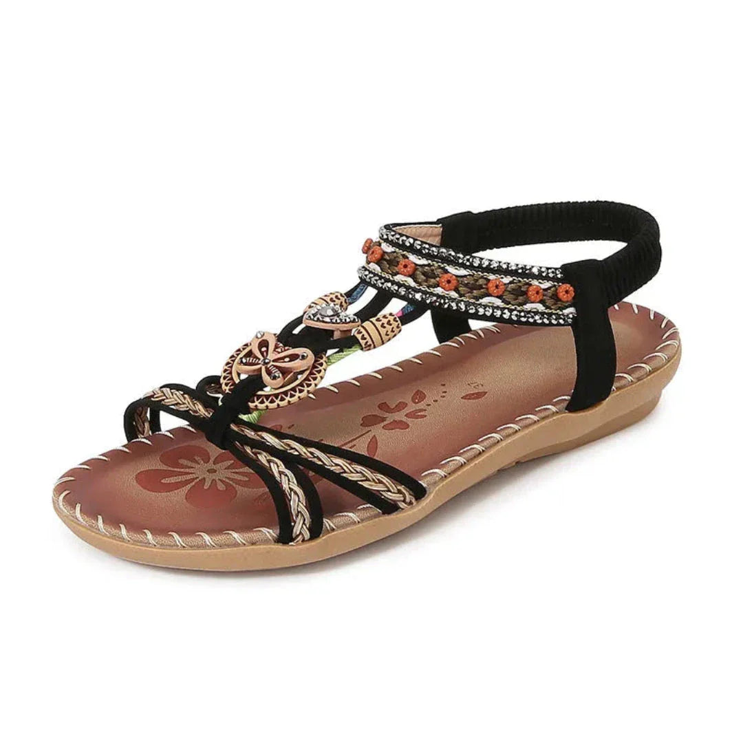 Waylynn Boho Braided SlipOn Sandals Sierra For Women Cushioned Comfort