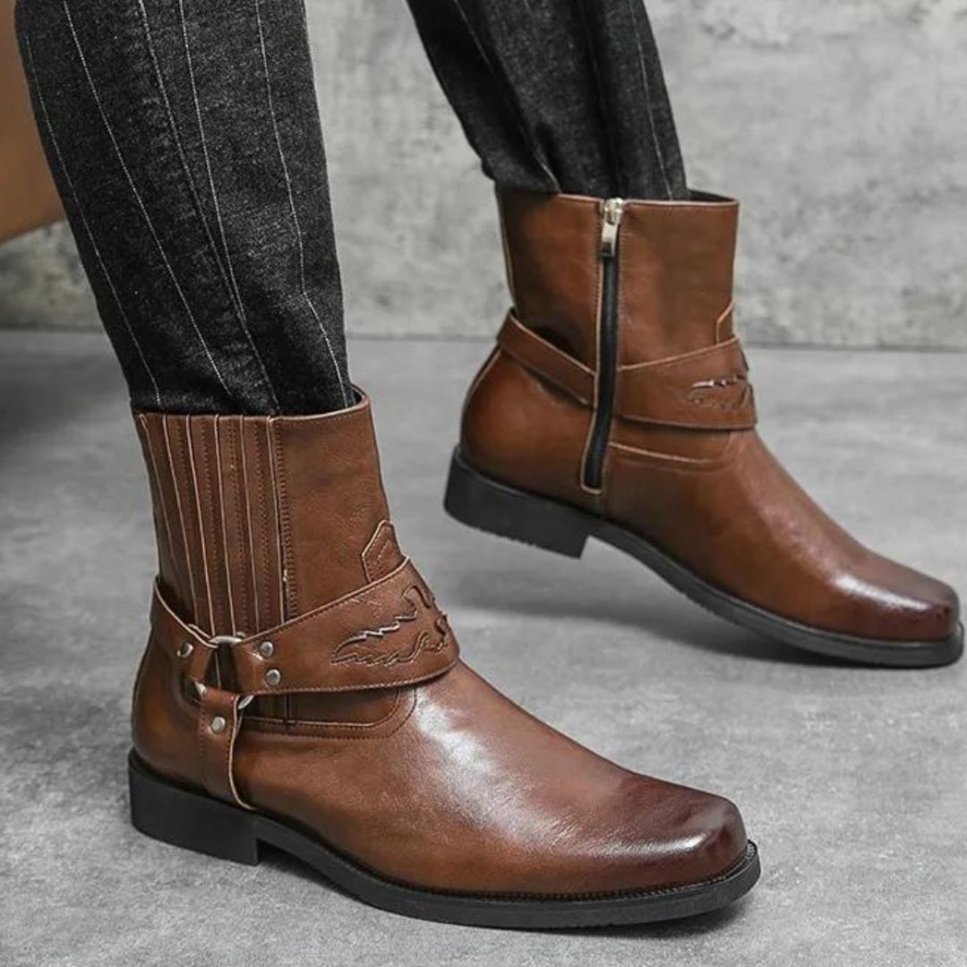 Silas Vanguard Boots Western Style By Waylynn For Bold Street Wear