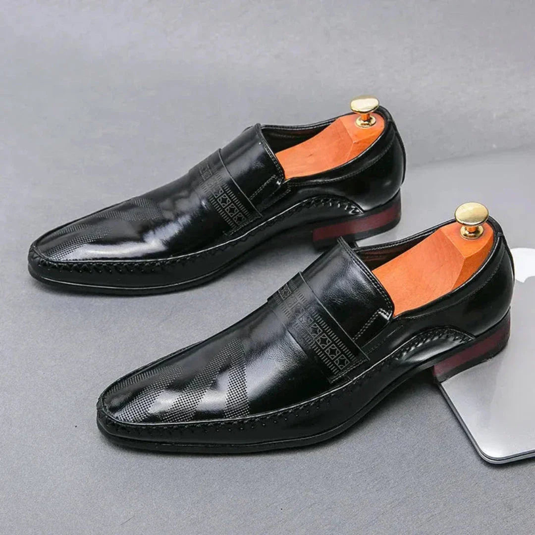 Waylynn SlipOn Leather Dress Shoes Professionals Polished