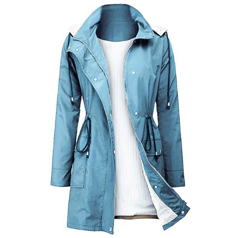 Street-wave Giselle Windbreaker Jacket For Women Lightweight Windproof Sporty Easy Care Coat