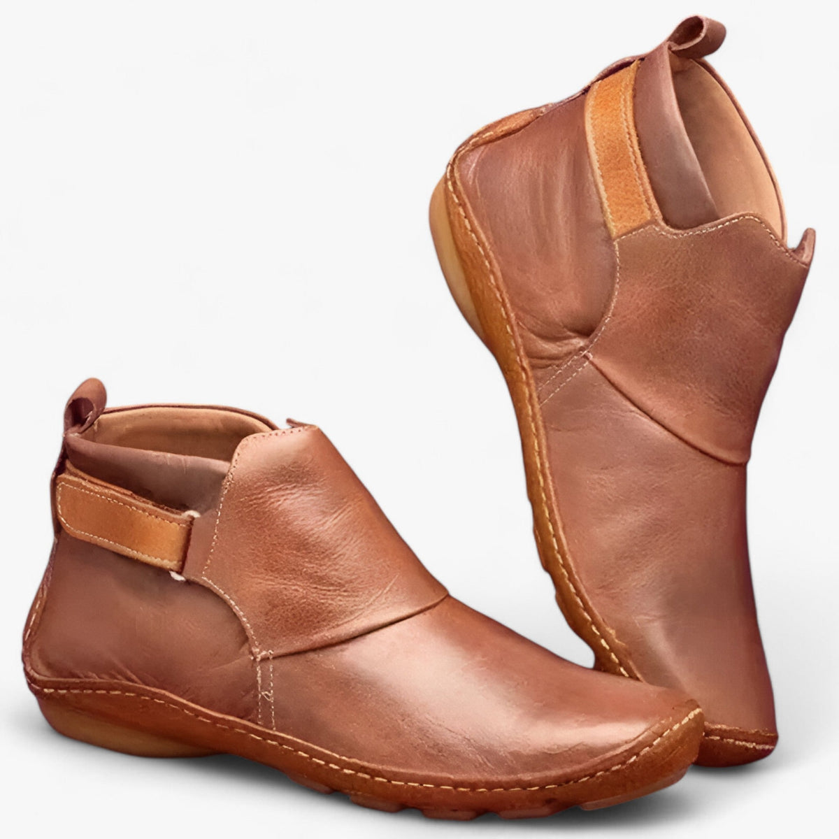 Street Wave Slip On Ankle Boots For Women Effortless Comfort Waterproof Upper