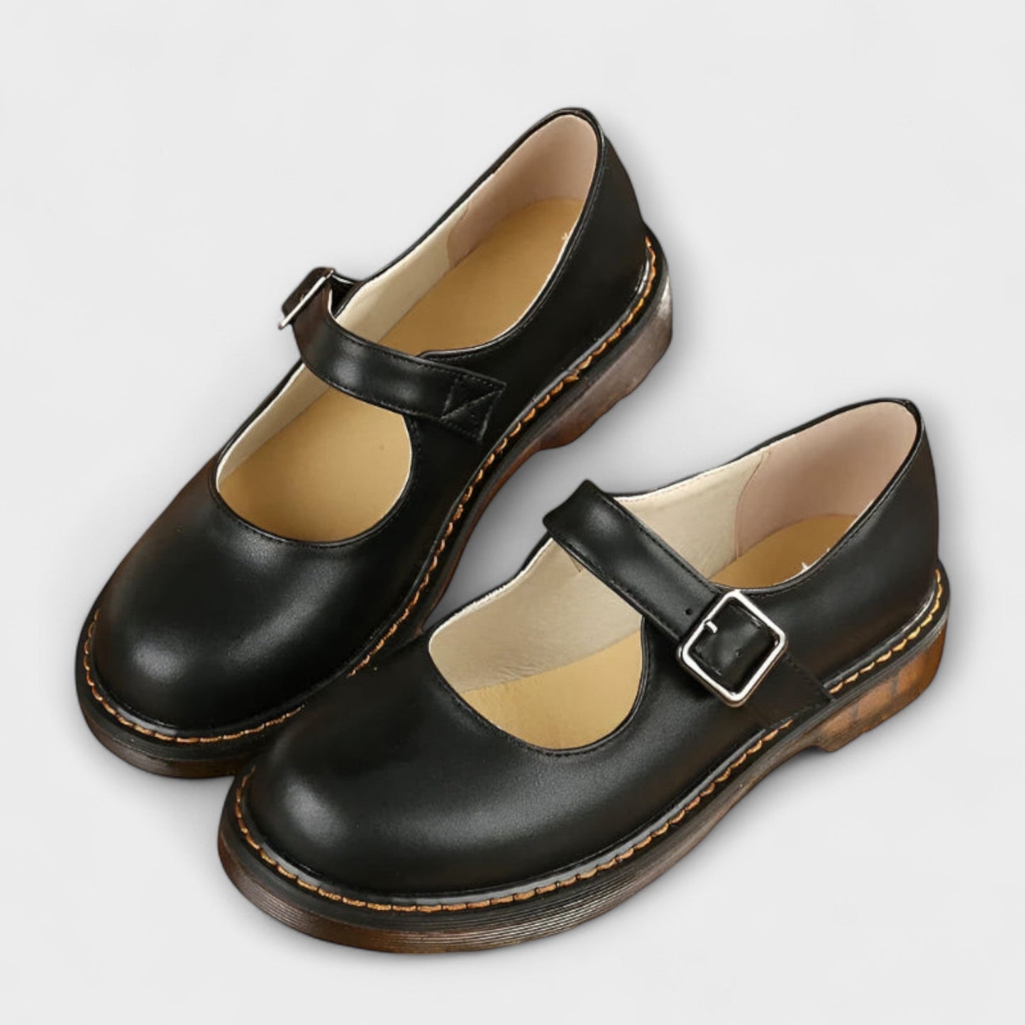 Women's Vintage Sandals with Strap and Supportive Sole