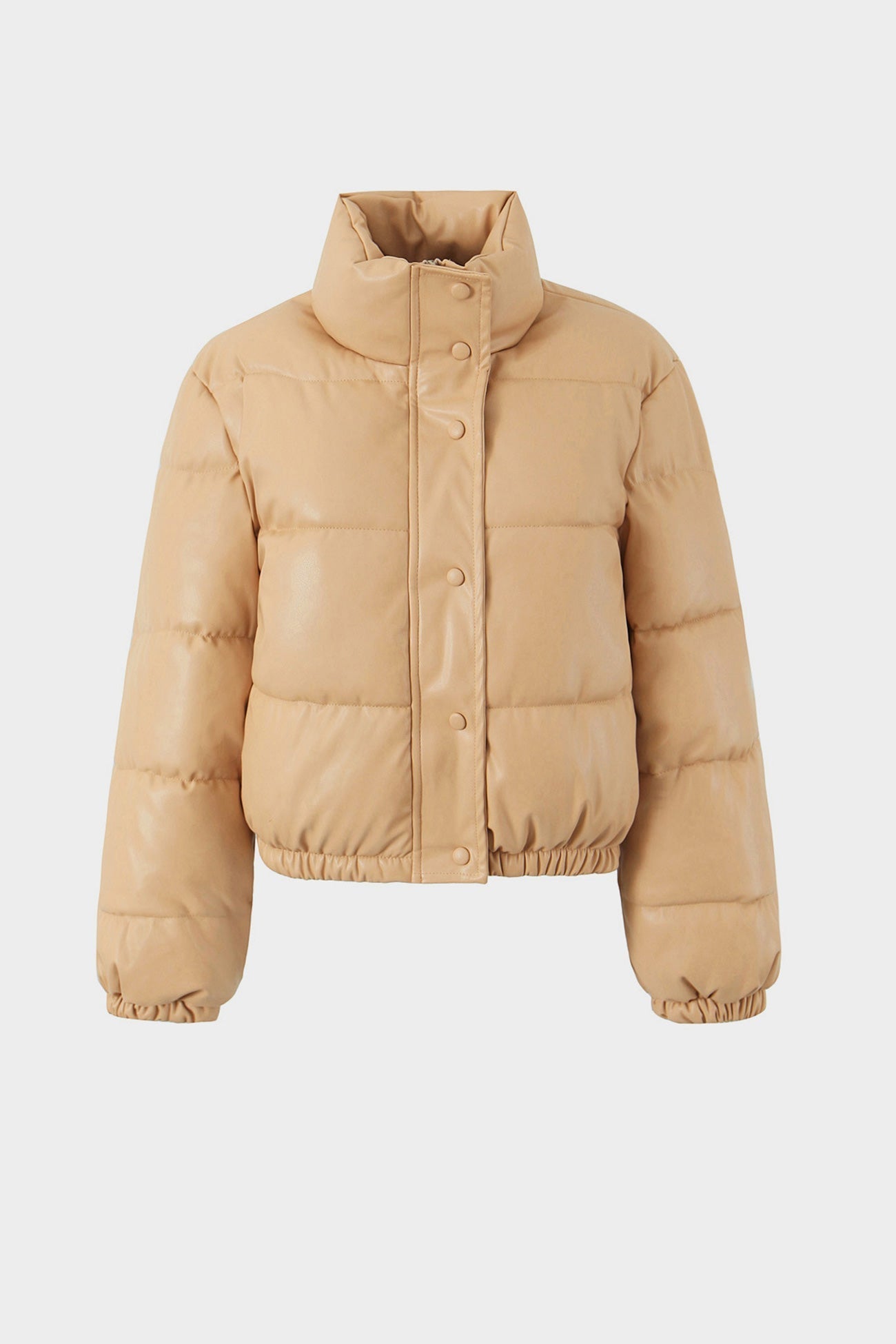 Street Wave Puffer Jacket For Women With Warm Quilted Lining Stylish Insulated Winter Outerwear