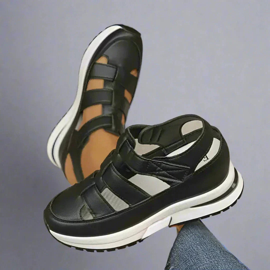 Waylynn Stacey Orthopedic Platform Sandals With Cushioned Sole For Active Women